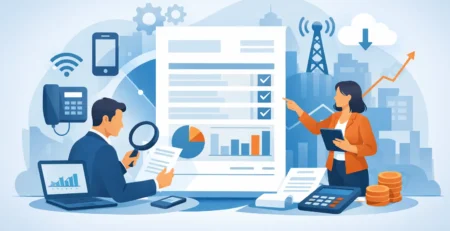 Analyse facture télécom entreprise efficace
