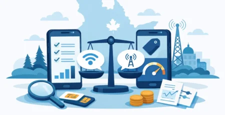Comparateur forfait cellulaire Québec