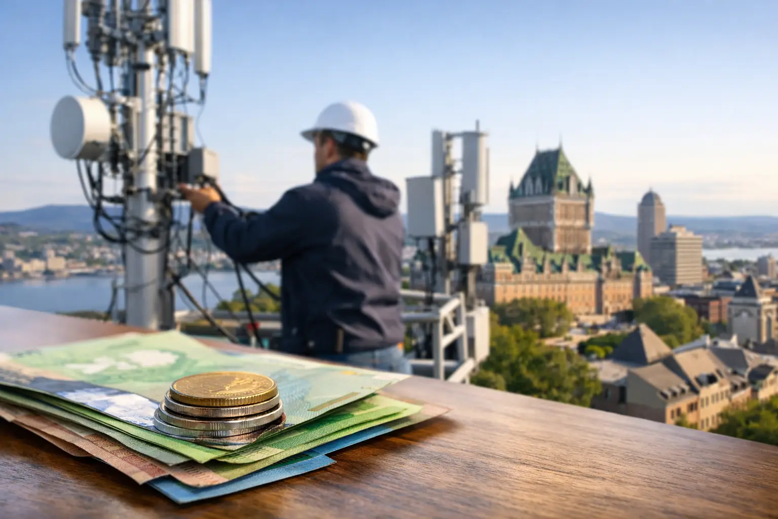 Crédits exclusifs télécommunications Québec