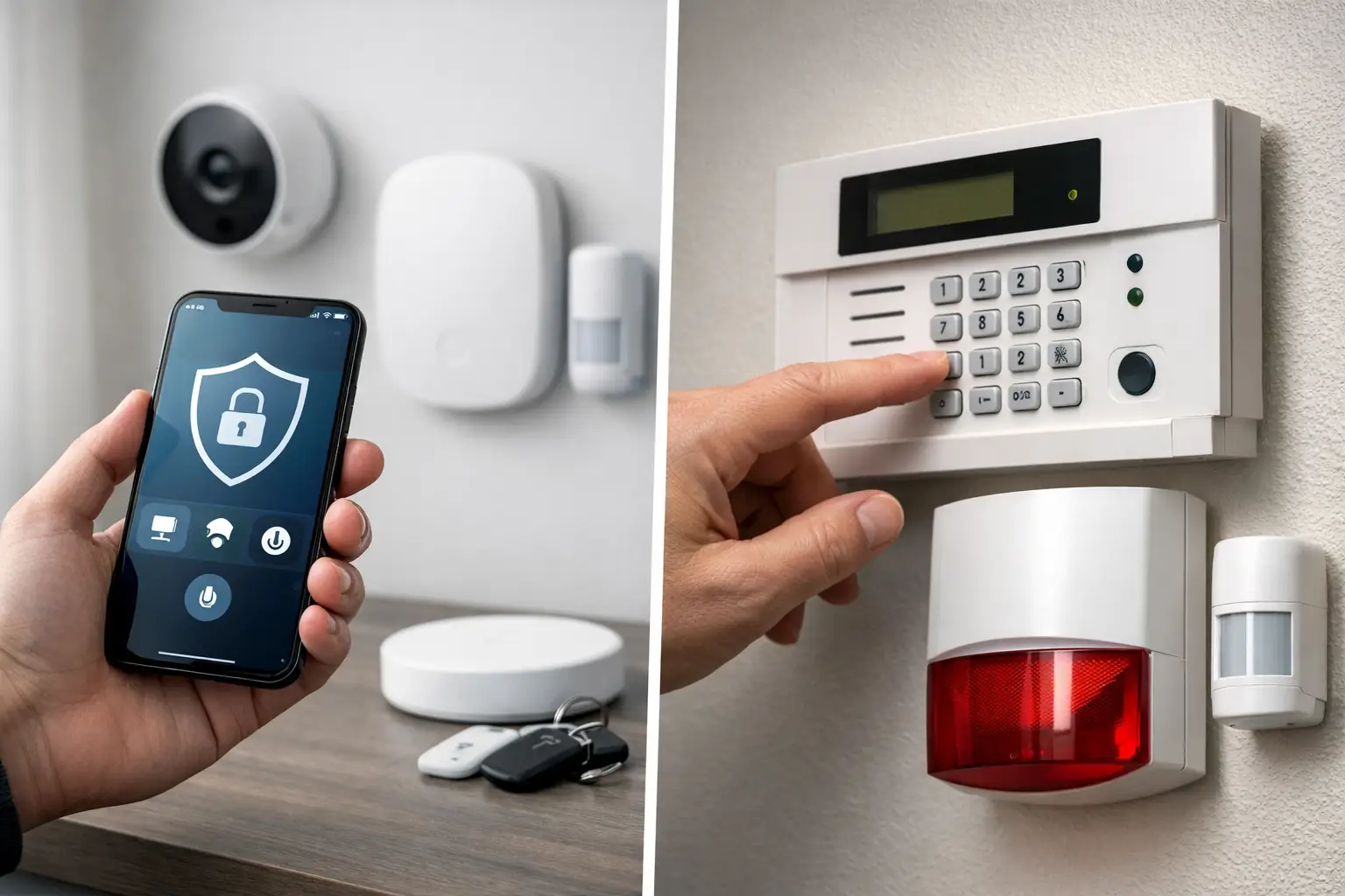 Alarme connectée ou traditionnelle: que choisir?