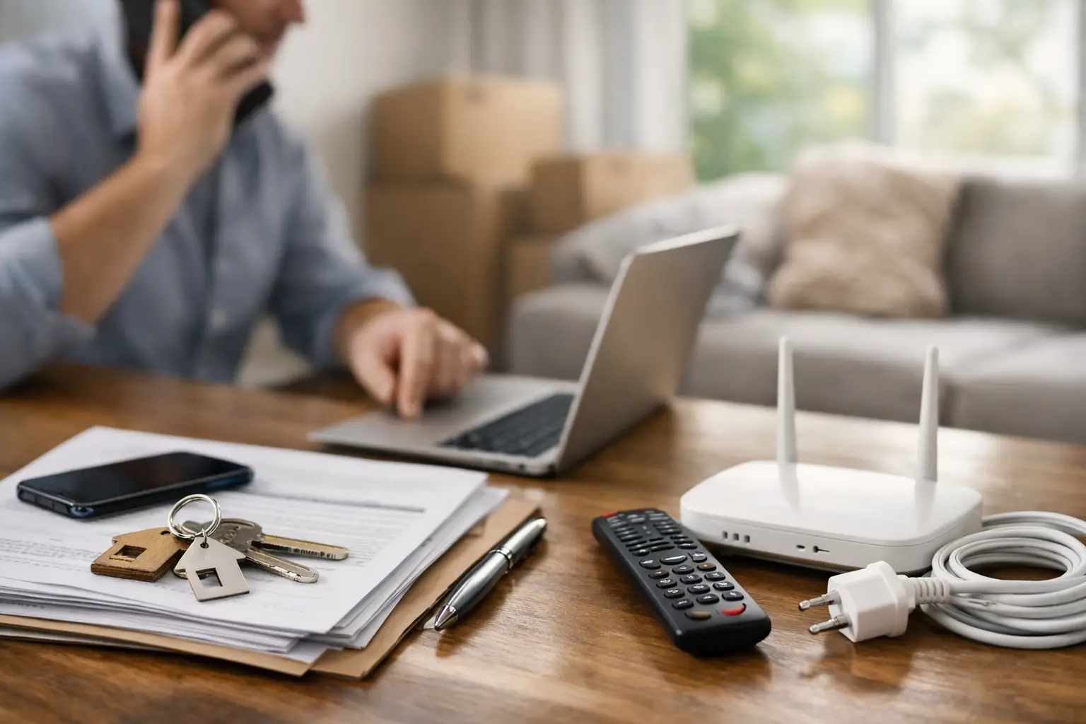 Comment transférer services après déménagement