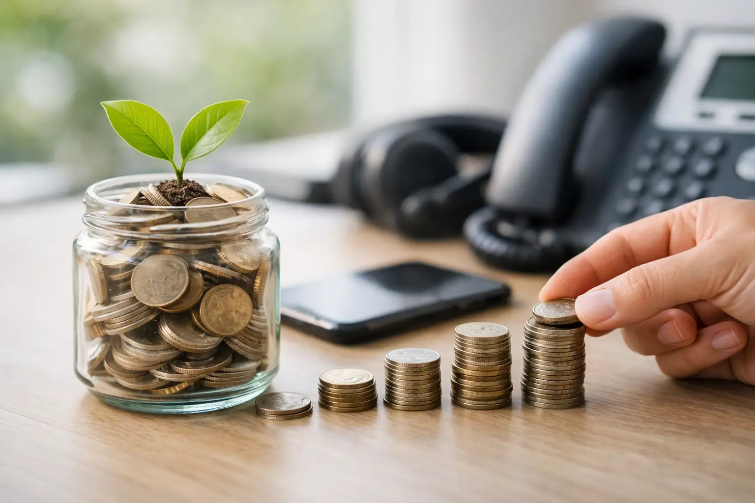 Économies mensuelles en services télécom
