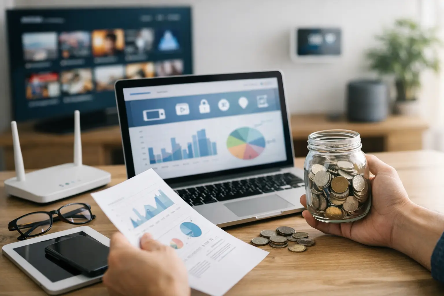 Comment économiser sur Internet maison
