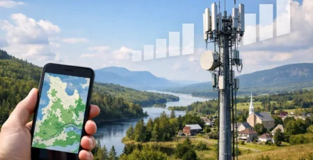 Guide couverture cellulaire des régions du Québec