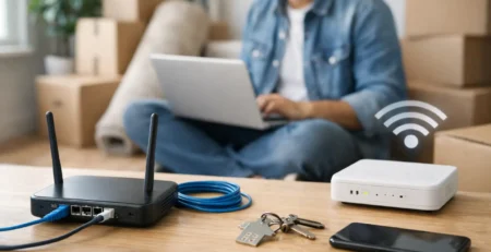 Installer internet après déménagement sans payer trop