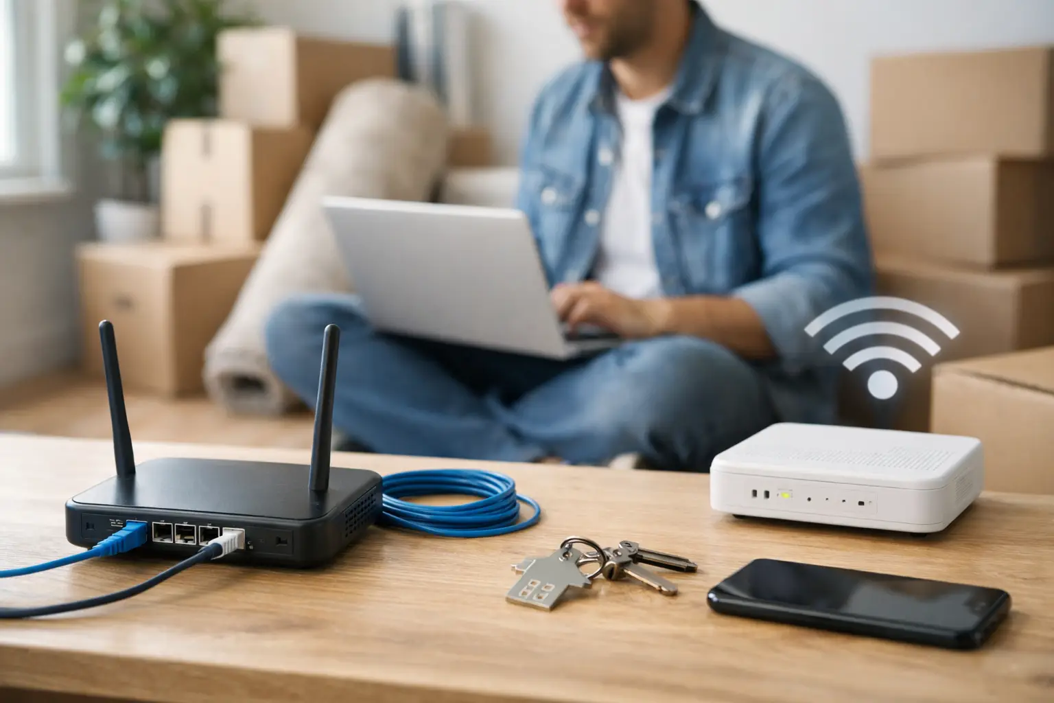 Installer internet après déménagement sans payer trop