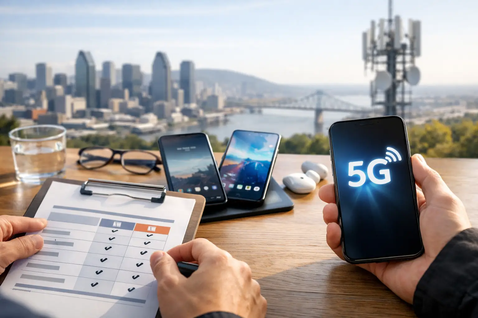 Comment comparer les forfaits 5G au Québec