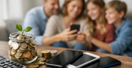 Exemple d’économies avec forfaits mobiles famille